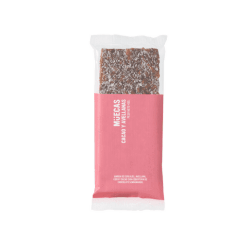Barrita de cereal Muecas Cacao y Avellanas 45g