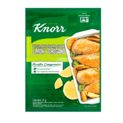 Bolsa Para Horno KNORR Limón y Orégano 21Gr