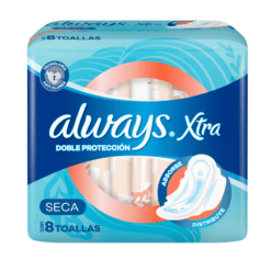 Toallitas Always doble protección SECA x8u
