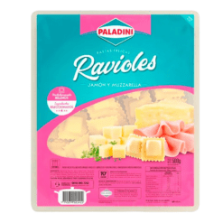 Ravioles Paladini Jamón y Mozzarella 500Gr