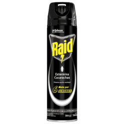 Insecticida Raid extermina cucarachas