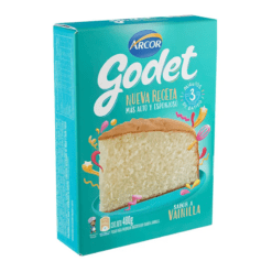 Bizcochuelo Godet vainilla 480grs