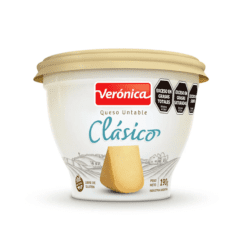 Queso untable Verónica Clásico 190grs