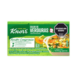 Knorr Caldo de verduras 6 cubos 57Gr