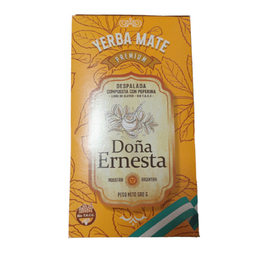 Yerba Doña Ernesta despalada c/peperina 500g