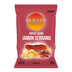 Papas Quento Jamon Serrano 90grs