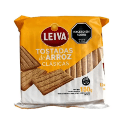 Tostadas de arroz Leiva clásicas 150grs