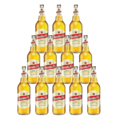 Cerveza Santa Fe PILSEN 1L CAJON 12u RETORNABLE