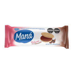 Galletitas Maná rellenas chocolate 152grs