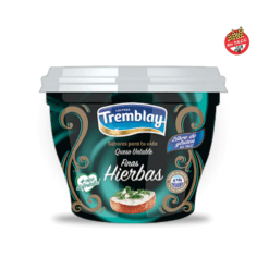 Queso untable Tremblay hierbas 190grs