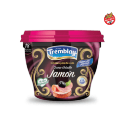 Queso untable Tremblay jamón 190grs