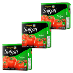 Pulpa de Tomates Salsati 520grs x3u ( precio x unidad $ 790 )