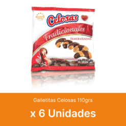 AHORRO 19% Galletitas Celosas 110grs x6 Unidades ( $ 410 la unidad )