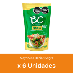 AHORRO 32% Mayonesa BC 250grs x6u ( $ 900 la unidad )