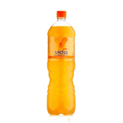 Agua saborizada sin gas Baggio Vida naranja 1,5lts
