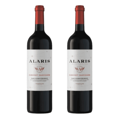 Vino Alaris Cabernet Sauvignon 750ml X2u ( $ 3300 x unidad )