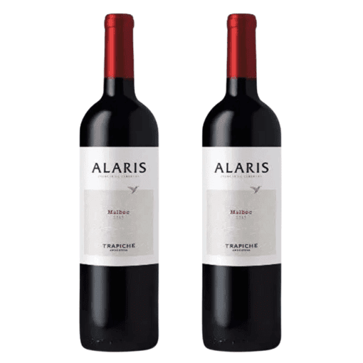 Vino Alaris Malbec 750ml X2u ( $ 3300 x unidad )