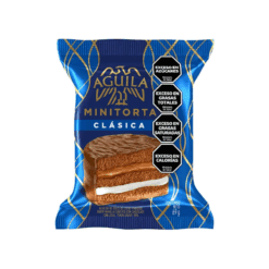 Alfajor Aguila Minitorta Clásica triple 69grs
