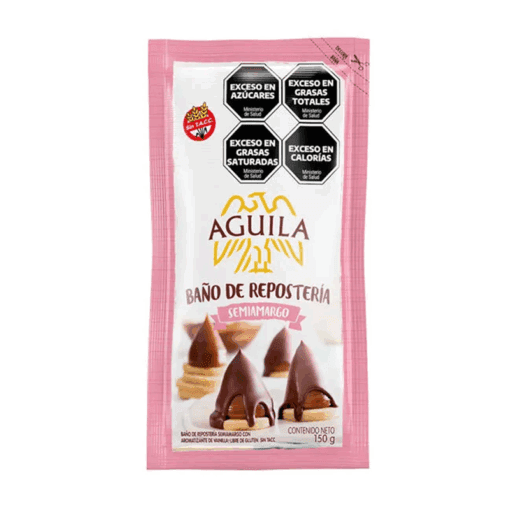 Baño de repostería Semiamargo Aguila 150grs
