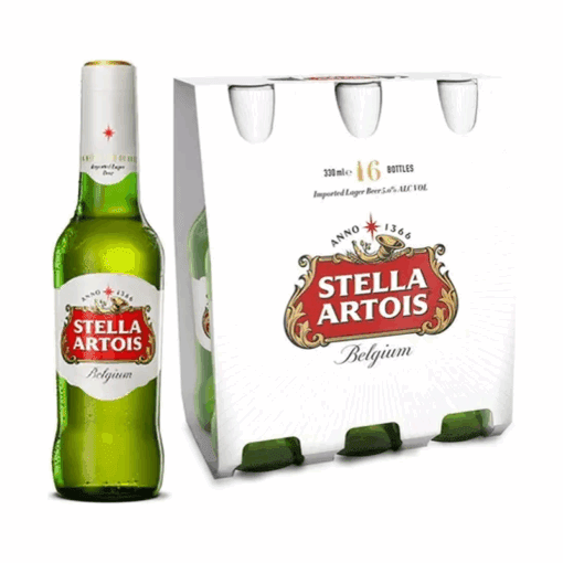 Cerveza Stella Artois 6 botellas 330ml