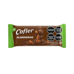Chocolate Cofler con almendras 140grs