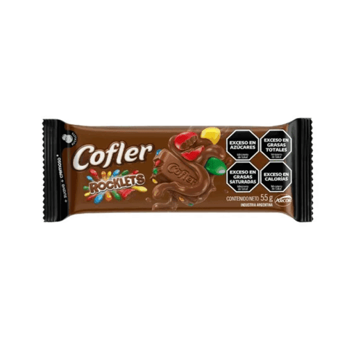 Chocolate Cofler con Rocklets 55grs