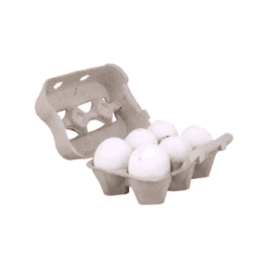 Huevos blancos x6u