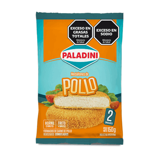 Medallones de pollo Paladini x2u 150grs