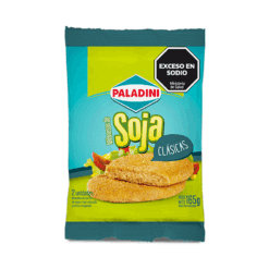 Milanesas de soja Paladini clásicas x2u 165grs