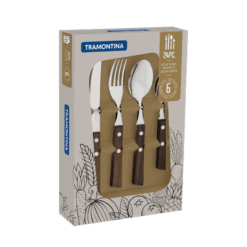 Set de cubiertos Tramontina 24pz. linea tradicional