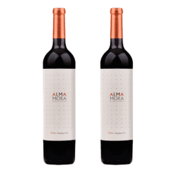 Vino Alma Mora Malbec 750ml X2u ( $ 4300 x unidad )
