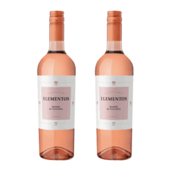 Vino Elementos Rosado de Torrontés 750ml X2u ( $ 3450 x unidad )