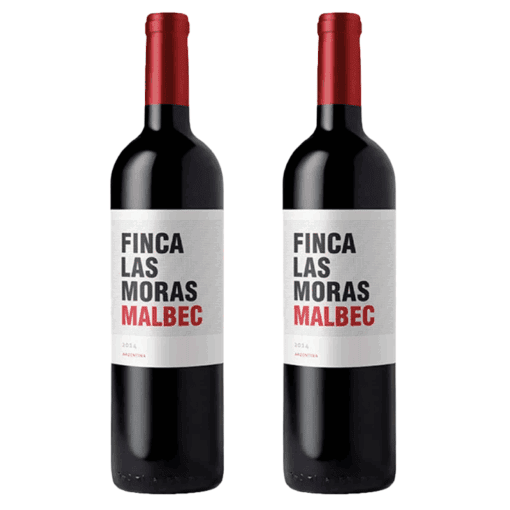 Vino Finca Las Moras Malbec 750ml X2u ( $ 3000 x unidad )