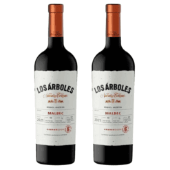 Vino Los Arboles Malbec 750ml X2u ( $ 3450 x unidad )