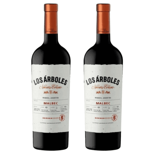 Vino Los Arboles Malbec 750ml X2u ( $ 3450 x unidad )