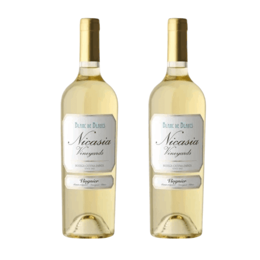 Vino Nicasia Banc de Blancs Viognier 750ml X2u ( $ 6200 la unidad )