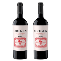 Vino Origen Malbec 750ml X2u ( $ 4100 x unidad )