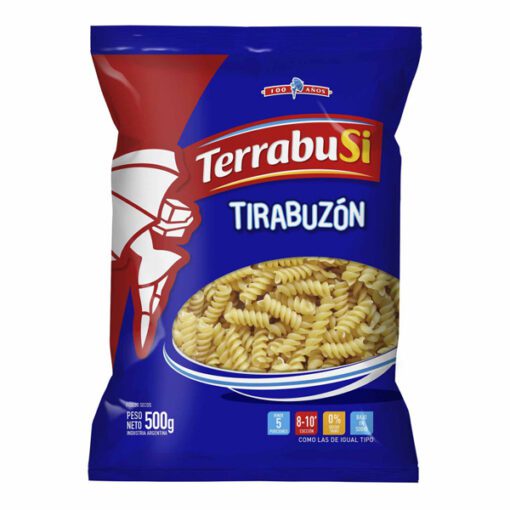 Fideo Tirabuzon Terrabusi x500g