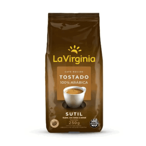 Café tostado La Virginia arábica Sutil 250grs