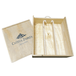 Estuche de madera Catena Zapata para 3 botellas 750ml