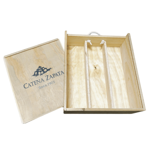 Estuche de madera Catena Zapata para 3 botellas 750ml