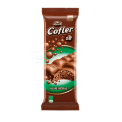 Chocolate Cofler aireado almendras 55grs