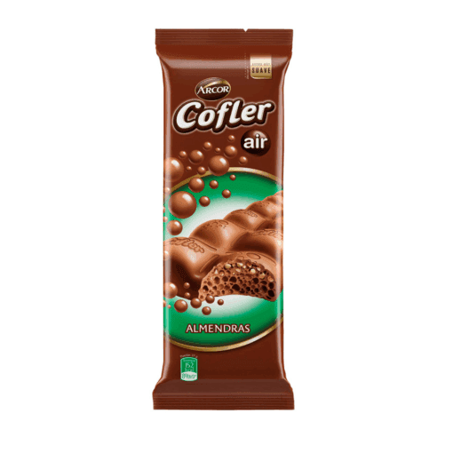 Chocolate Cofler aireado almendras 55grs