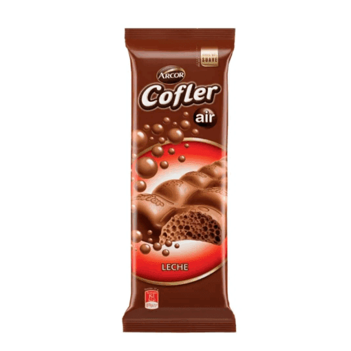 Chocolate aireado Cofler con leche 55grs