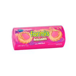 Galletitas Formis Animales Frutilla 72grs