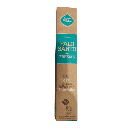Incienso de Palo Santo con Fresias