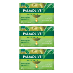 Jabón Palmolive Oliva y Aloe vera 85grs x3u