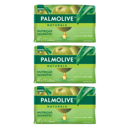 Jabón Palmolive Oliva y Aloe vera 85grs x3u