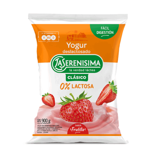 Yogurt La Serenísima Sin Lactosa 900grs