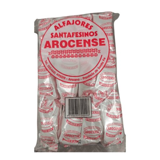 Alfajor santafesino El Arocense x12u